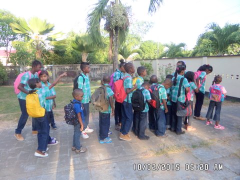 Een normale dag in het tehuis